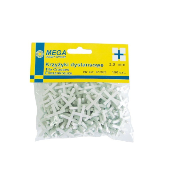 Krzyżyki do glazury 1,0mm ( opakowanie 200 sztuk )