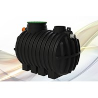 Osadnik SOLID 3500 dwukomorowy - OS-PO2-3000 - wlot 160 EUROPLAST