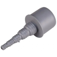 Korek PVC 32 z końcówką na węża 8-25mm prosta PLAST BRNO