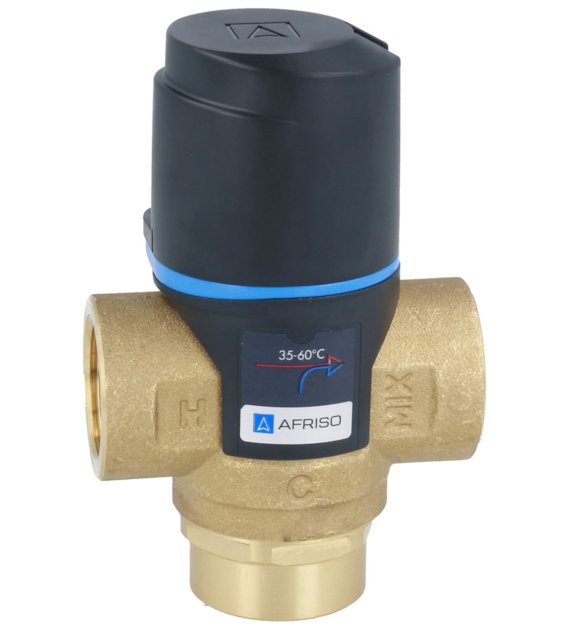 Termostatyczny zawór mieszający ATM 331, DN20, Rp3/4 , 20÷43°C, Kvs 1,6 m3/h
