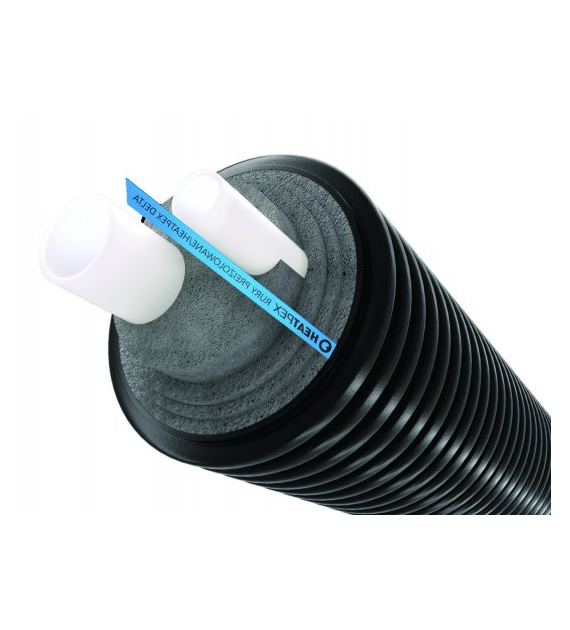 HEATPEX DELTA PEX Rura preizolowana SANI DUO PN10 2x25/160