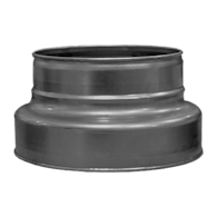 Redukcja ocynkowana mufowa RCF 160-125