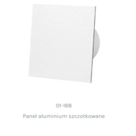 Panel aluminium szczotkowane do wentylatora dRim 100/125 airRoxy