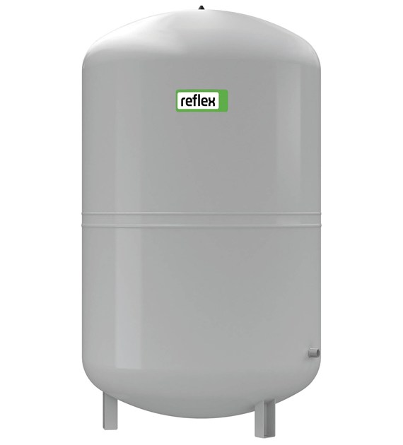 Ciśnieniowe naczynie przeponowe do układów grzewczych i chłodniczych typu N-100 REFLEX, 6BAR/70 C, ciśnienie wstępne 1,5BAR, przyłącze R3/4 , kolor szary