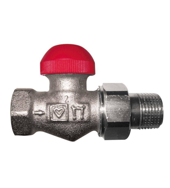 HERZ-TS-90-V, zawór termostatyczny – figura prosta 1/2 HERZ
