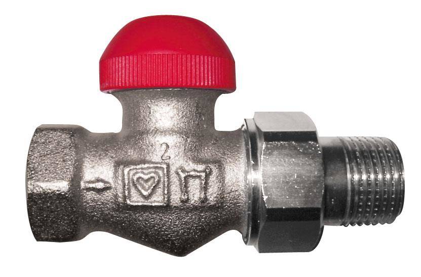 HERZ-TS-90-V, zawór termostatyczny – figura prosta 1/2 HERZ