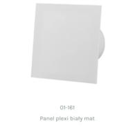 Panel plexi biały mat /do serii wentylatorów dRim 100/125 airRoxy