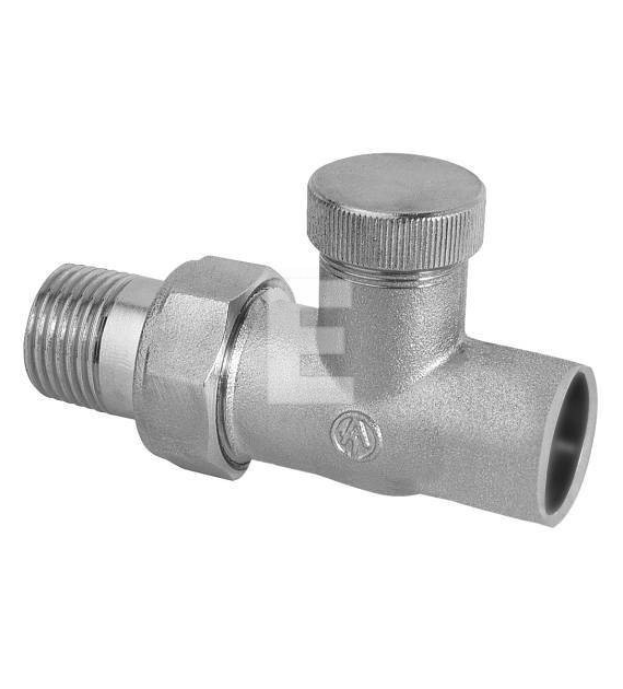 ZAWÓR POWROTNY PROSTY 1/2 X15MM DO WLUTOWANIA NIKLOWANY 4420100 VALVEX