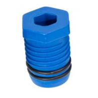 Korek do prób szczelności, do rury PEX 25 x 2.5mm / 26 x 3.0mm NIEBIESKI