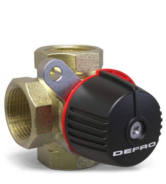 DEFRO ZAWÓR 3-DROGOWY DEFRO DZM 3 DN25 DZGP-ECFP-09-SR
