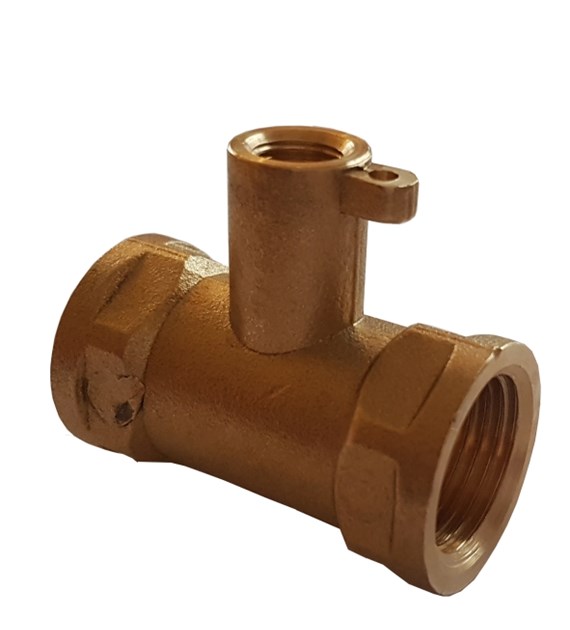 Trójnik DN20 / M10x1; l=63,5 mm