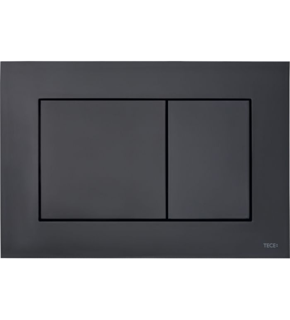 Przycisk spłukujący z tworzywa do WC TECEnow 220 x 150 x 5 mm czarny