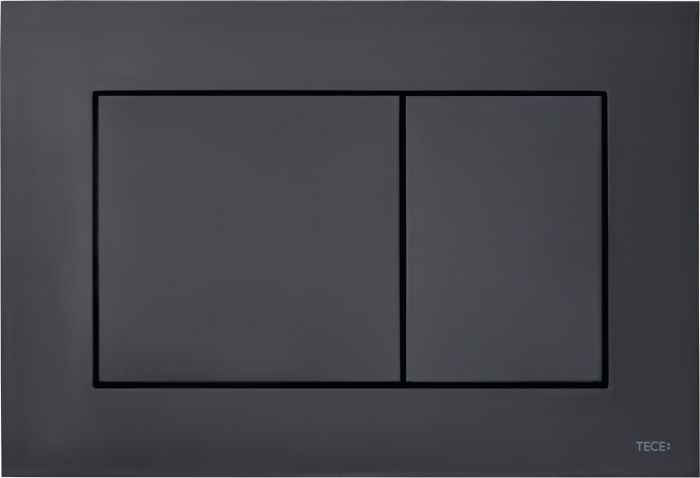 Przycisk spłukujący z tworzywa do WC TECEnow 220 x 150 x 5 mm czarny