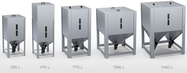 Zbiornik na pellet 1386 l