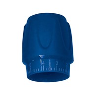 Pokrętło NIEBIESKIE do rozdzielacza grzejnikowego ZR M30x1.5 ARKA
