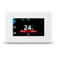 DURO SYSTEM- STEROWANIE- PRZEWODOWY PANEL POKOJOWY ECO STER90 DO ECO FLOOR BIAŁY