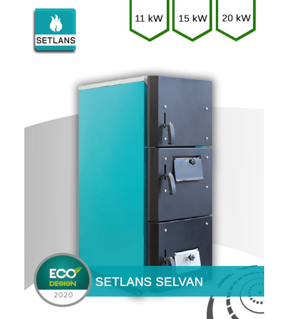 Kocioł zasypowy SELVAN 21kW SETLANS