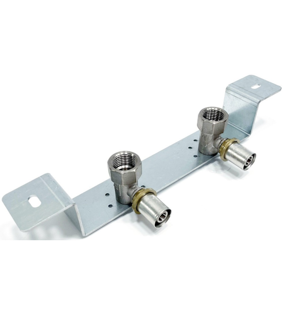 Listwa bateryjna osadzona z kolanami przyściennymi PEX 150mm GW 16x1/2  DURO SYSTEM ARKA