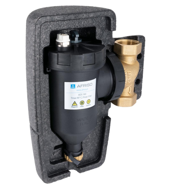 Magnetyczny separator zanieczyszczeń ADS 160, ruchome przyłącze GW G1 , Kvs 6,9 m3/h AFRISO