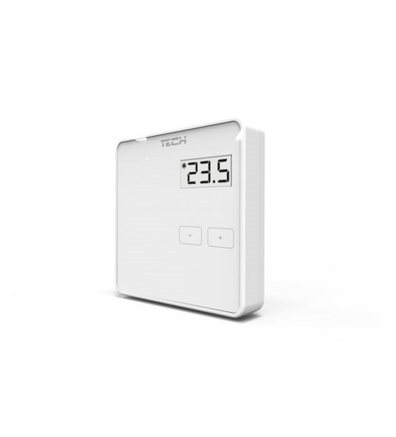 TECH Przewodowy regulator pokojowy do listwy L-10 dedykowany biały R-10b