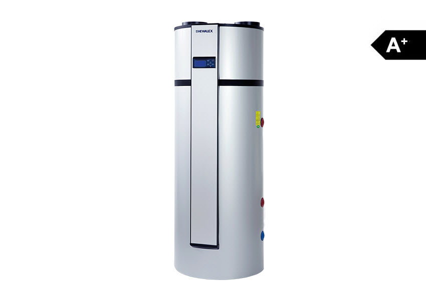 Pompa ciepła powietrzna powietrze-woda do c.w.u. PCWU 300eK 2.5kW 230V HEWALEX