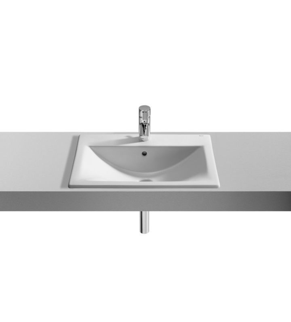 DIVERTA umywalka blatowa 55x42,5 cm ROCA
