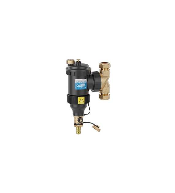 Separator zanieczyszczeń DIRTMAG PRO z podwójnym magnesem 1  CALEFFI wykonany z kompozytu