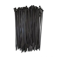 Opaski kablowe 3,6 x 250 CZARNE ERKO
