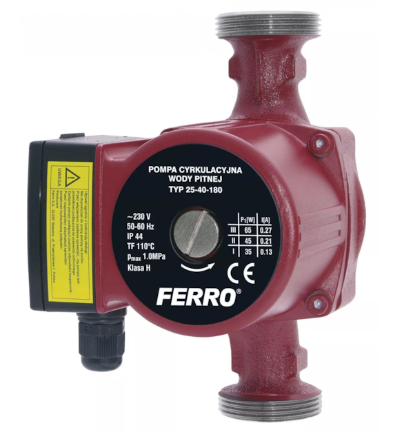 Pompa obiegowa 25-60-180 FERRO