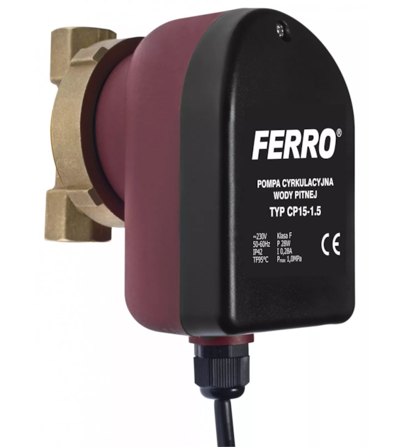 Pompa cyrkulacyjna do wody pitnej CP15-1.5 FERRO