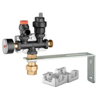 Grupa bezpieczeństwa z materiału kompozytowego do instalacji grzewczych 3/4” 3 bar CALEFFI