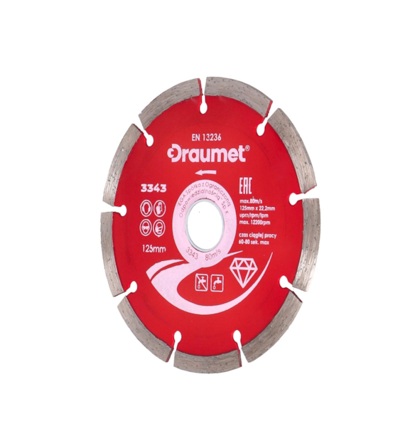 Tarcza diamentowa segmentowa 230 mm - DRAUMET