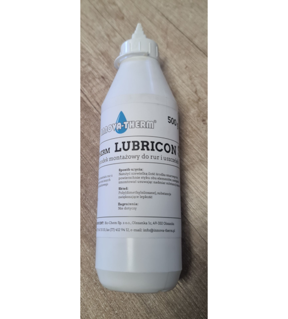 Silikonowy środek do montażu rur LUBRICON S 500g INNOVA THERM