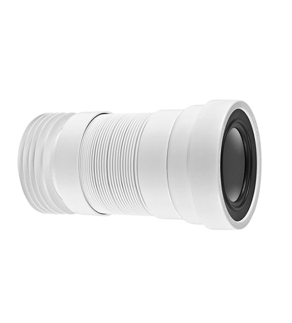 MCALPINE Rura WC harmonijkowa uniwersalna L-230>400mm,,wejście 112mm,wyjście 110mm