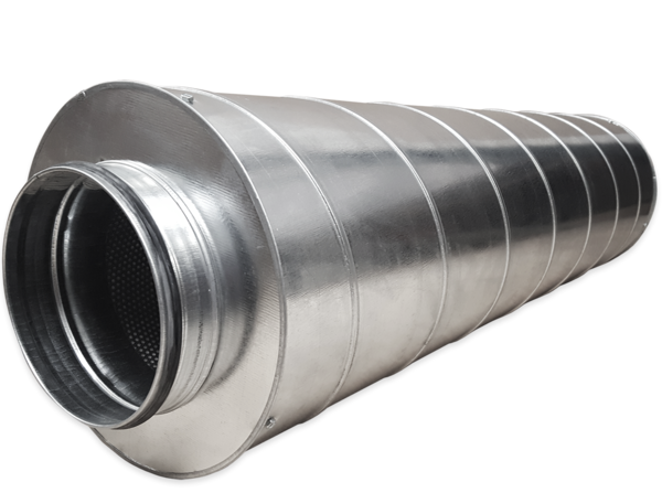 Tłumik akustyczny SLL-50-125-900 z uszczelką