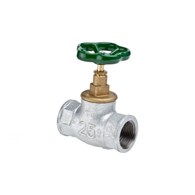 Zawór przelotowy żeliwny (figura M83) VIKING, żeliwo białe ciągliwe, uchwyt żeliwny, GW 1/2  VALVEX