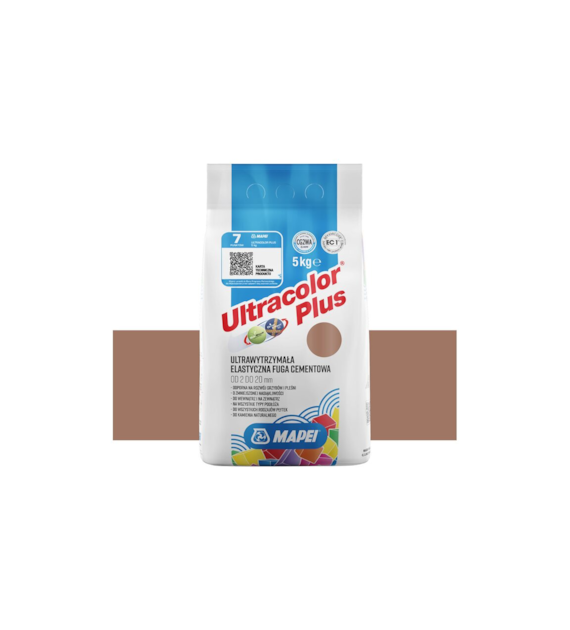 Fuga elastyczna Mapei Ultracolor Plus 142 brązowa 2 kg