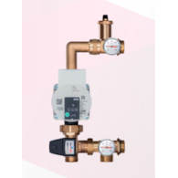 Moduł mieszający pompa WILO PARA + zawór mieszający ESBE 20-50'C kvs 3.4, rozstaw 235mm