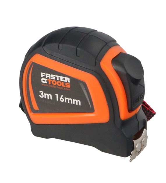 Miara zwijana 3m 16mm FASTER TOOLS