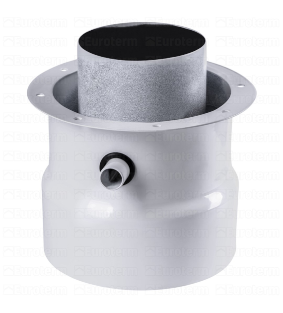 Adapter Termet kondensacyjny 80/125 prosty biały SX-TD80ATWB Spiroflex