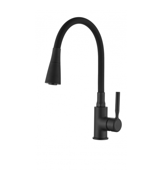 BATERIA ZLEW POGO PLUS Z RUCH, 2F WYL, CZARNA INVENA