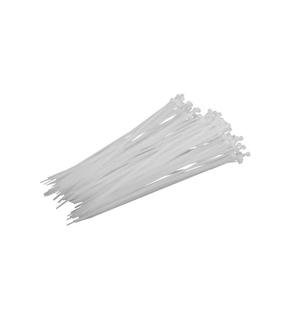 Opaski zaciskowe nylon białe, 3.6x300mm, 100szt. Proline 59130B