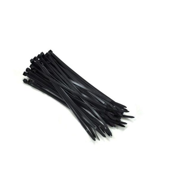 Opaski zaciskowe nylonowe czarne, 3.6x300mm, 100sztuk Proline 59130C