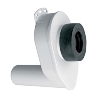 MCALPINE Syfon pisuarowy podtynkowy poziomy 2 x50mm