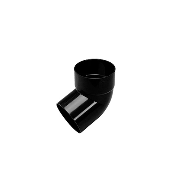 Kolano 90x90/67 jednokielichowe, Kanion PVC czarny 3024196 WAVIN
