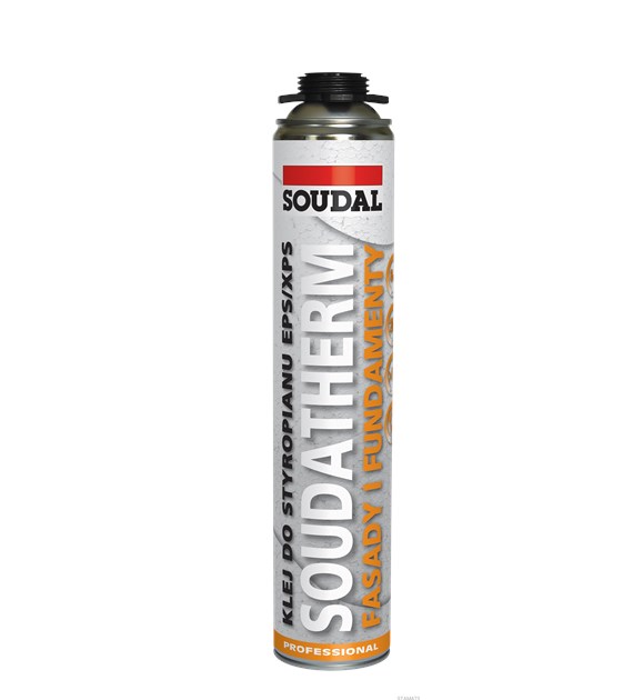 Klej PU do styropianu 750m lSoudatherm Fasada  SOUDAL
