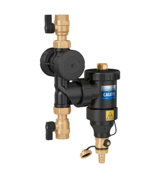 Urządzenie wielofunkcyjne z separatorem zanieczyszczeń i filtrem DIRTMAG PLUS DN25 CALEFFI