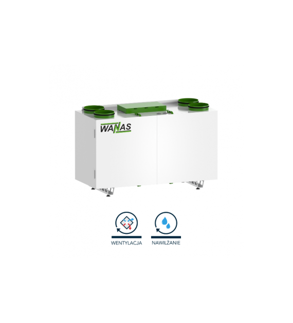 Rekuperator, centrala wentylacyjna 430V COMBO WANAS