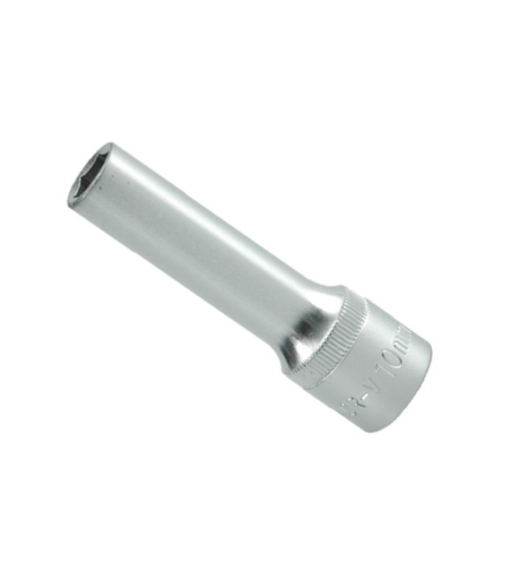 Nasadka długa 6 kątna chromowana 1/2 10mm YATO