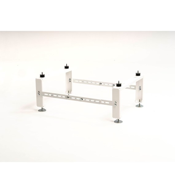 Podstawa pod pompę ciepła, malowana proszkowo, BIAŁA, wysokość 40cm, szerokośc 52-88cm BMG